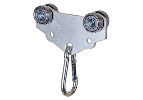 带吊钩的悬挂小车（4 轮）